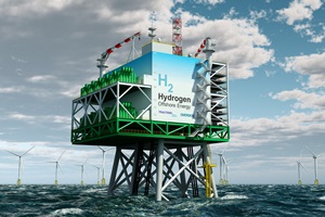Tractebel presents offshore platform to produce hydrogen using wind energy