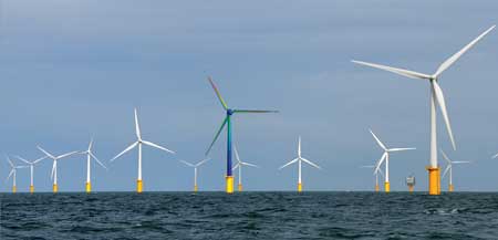 Figure 1. Digital twin representation of an offshore wind turbine