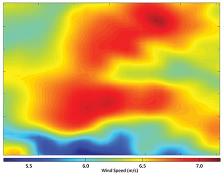 ArcVera fig 1 Simple Terrain 600 m NWP