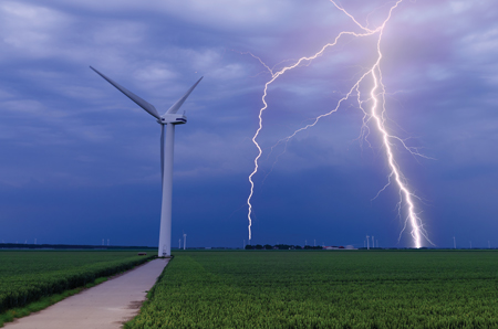 Lightning Protection for Wind Turbines