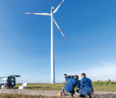 Thermographic Inspection of Wind Turbines with Artificial Intelligence