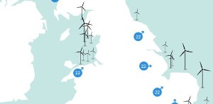 interactive map offshore wind