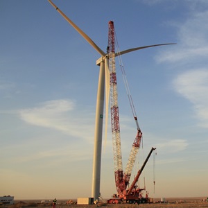 First turbine installed in Saudi Arabia