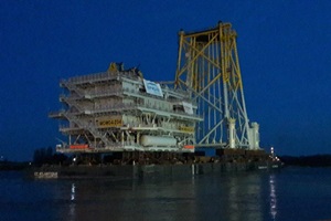 Walney offshore substation