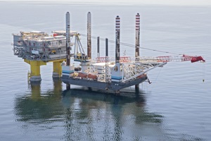 Jack Up Barge supports ‘world’s first’ Combined Grid Solution JUB Kriegerflak