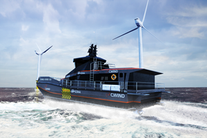 ESNA CWIND HYBRID Surface Effect Ship