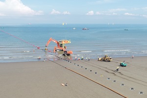 First Subsea Formosa 1 Phase 2 Beach pull