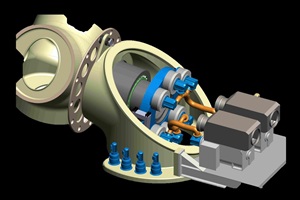 Hydrautrans Drive Train cross section