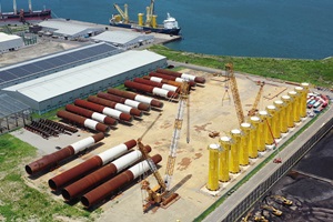 Jan De Nul Group has completed installation of all twenty foundations on the 120MW Formosa 1 Phase 2 wind farm in Taiwan Jan De Nul Group has completed installation of all twenty foundations on the 120MW Formosa 1 Phase 2 wind farm in Taiwan