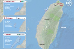 Jan De Nul secures Formosa 2 offshore wind farm contract in Taiwan Taiwan OWF presence Jan De Nul Group 2