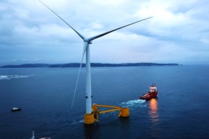 WindFloat Atlantic MHI Vestas 1st turbine