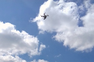 ZX lidars drone on lidar