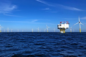 Arkona offshore wind farm in the Baltic Sea in Mukran on the German island of Rügen. (Photo: Eskil Eriksen / Equinor ASA) arkona OWF