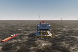 floating offshore substation