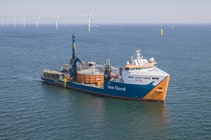 van Oord Nexus Cable laying vessel