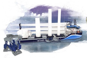 Ampelmann and C-Job Naval Architects reveal offshore wind feeder vessel design Ampelmann and C Job Naval Architects reveal offshore wind feeder vessel design