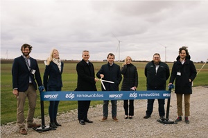 EDP Renewables and NIPSCO celebrate completion of Indiana Crossroads wind farm