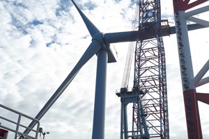 Final turbine installation on Moray East