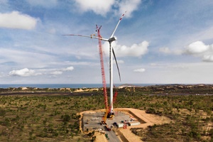 First GE Cypress GE 158-5MW turbine installed in Southeast Asia First GE Cypress GE 158 5MW turbine installed in Southeast Asia