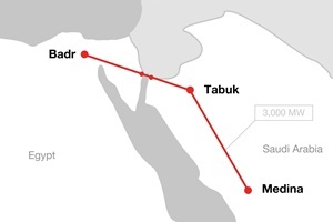 Hitachi ABB Power Grids receives contract for HVDC interconnection between Saudi Arabia and Egypt HVDC interconnection KSA and Egypt