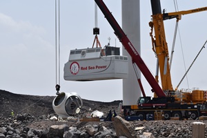 Heavy lifting services for Djibouti’s first wind energy farm Heavy lifting services for Djiboutis first wind energy farm