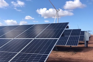 Iberdrola completes wind turbine installation of its wind solar hybrid plant in Australia