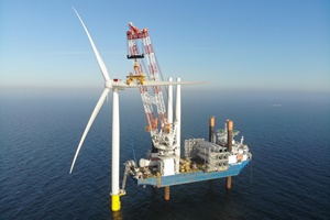 Jan De Nul halfway through installation of 600 MW Kriegers Flak wind farm