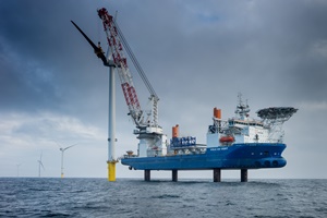 Jan De Nul’s jack-up installation vessel Vole au vent will be mobilised for this installation project Jan De Nuls jack up installation vessel Vole au vent will be mobilised for this installation project