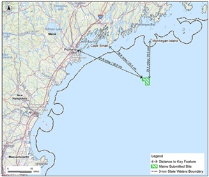 Maine BOEM Application Map