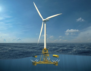 Marine Power Systems floating wind and wave energy generation hardware