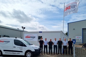 New KenzFigee UK office team