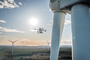 PICTURE Sulzer Schmid Vestas 4GW blade inspection campaign Europe 2