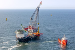offshore construction of the hollandse kust zuid
