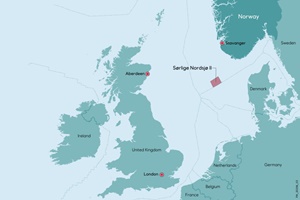 Sørlige Nordsjø II area in the Norwegian North Sea offshore wind in the Norwegian North Sea