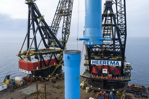 C1 Connections and Heerema Marine Contractors test the C1 Wedge Connection offshore courtesy Kloet