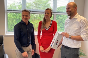 L-R - Peter Jorgensen, Founder and CEO at CPower Energy, Tsvetelina Jorgensen, Finance Director at CPower Energy, and Jacob Øbo Sørensen, Senior Vice President, Renewables at Semco Marine CPower Energy and Semco Maritime enter strategic partnership