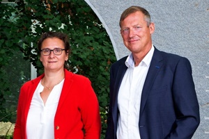 Dr. Ing. Sylvia Schattauer and Prof. Andreas Reuter