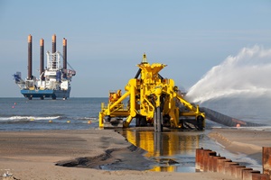Moonfish finishes intertidal work for Hollandse Kust offshore wind connections