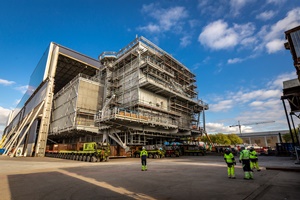 Move out of the Hollandse Kust Noord substation for Tennet