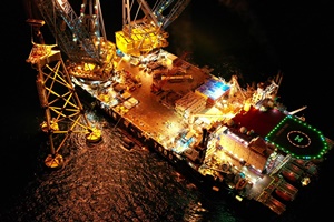 Over 50 jacket foundation substructures have been installed for the Seagreen offshore wind farm Over 50 jacket foundation substructures have been installed for the Seagreen offshore wind farm