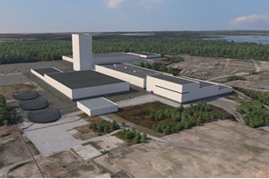 Rendering of cable manufacturing facility that is similar to what is currently anticipated at Repauno 300 200