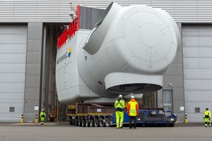 First SG 11.0 200 DD nacelle has left the Siemens Gamesa factory in Cuxhaven