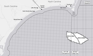 USA announces wind energy lease sale offshore the Carolinas 300 200