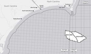 USA announces wind energy lease sale offshore the Carolinas USA announces wind energy lease sale offshore the Carolinas 300 200