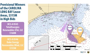 USA announces winners of Carolina Long Bay offshore wind energy auction 300 200
