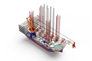 ABB wins order for Van Oord offshore wind installation jack up vessel Van Oord Boreas jack up vessel 300 200
