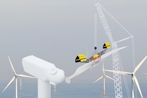 Windmaster is a load orientation device for wind turbine erection