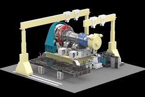 3D rendition of the end of line test bench from RD Test Systems credit RD Test Systems 1920x1080