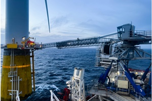 Ampelmanns E1000 enabling offshore access at Equinors Hywind Tampen floating wind farm