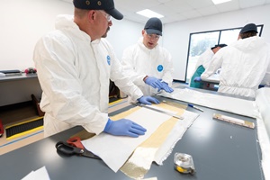 The training center provides a simulated environment for technicians to learn and practice various blade repair techniques Blade repair resized